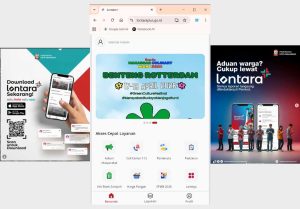 Website LONTARA+ Makassar.